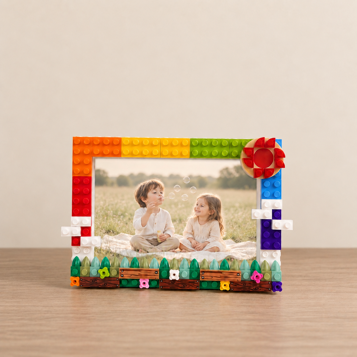 Rainbow Garden Picture Frame Building Kit
