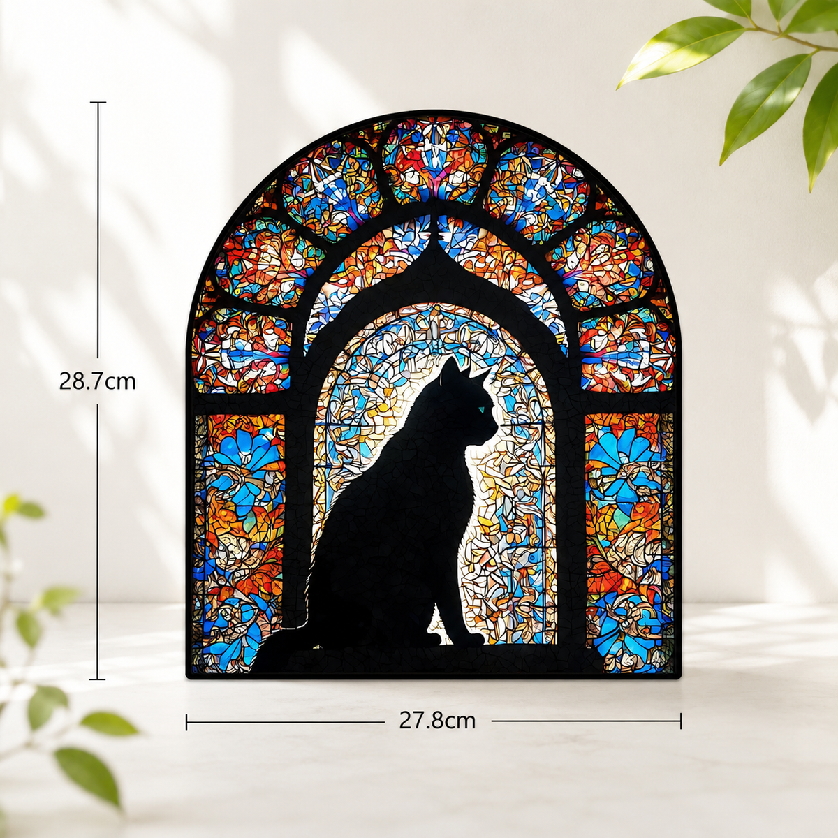 Moonlit Cat Wooden Jigsaw Puzzle