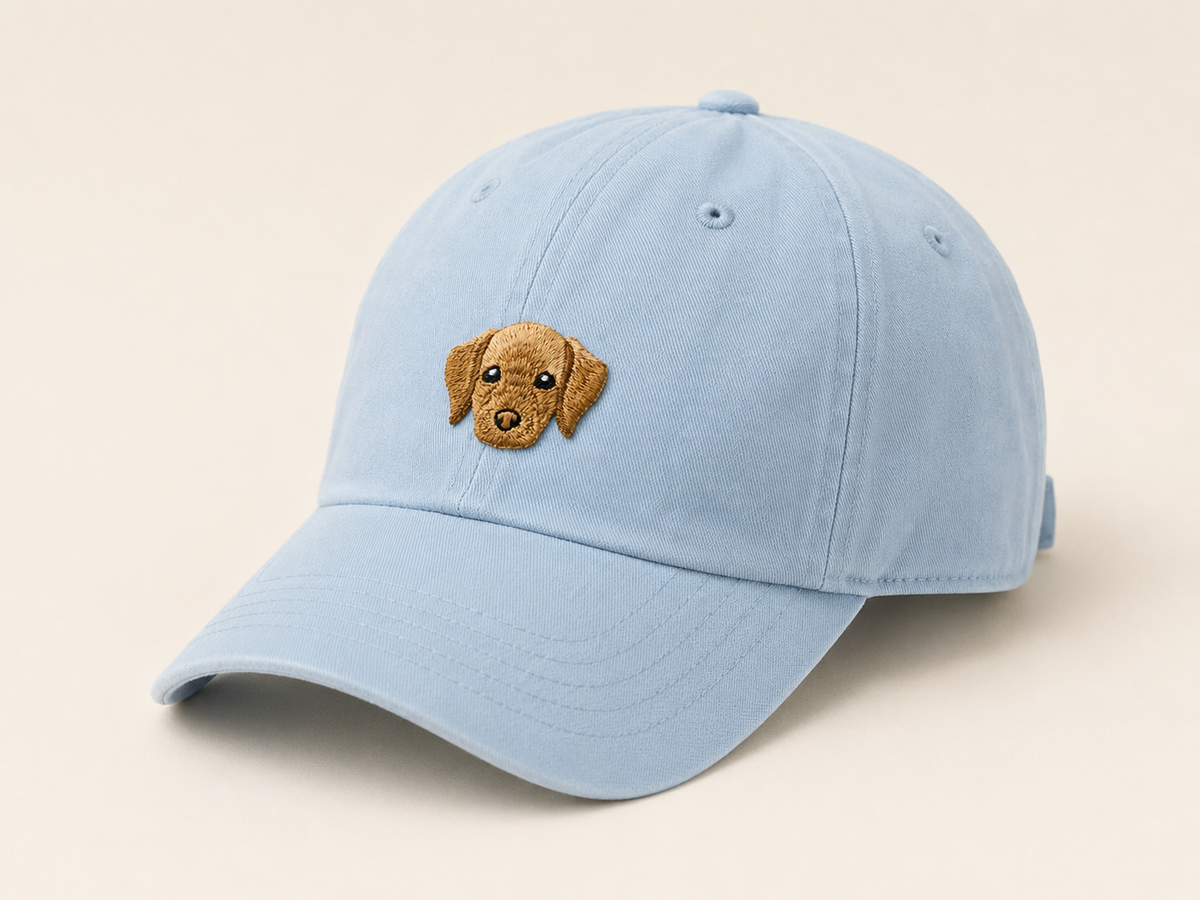 Labrador Retriever Dog Embroidered Iron-On Patch